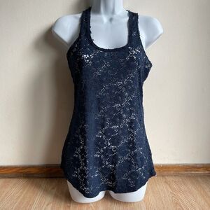 Maurices Flower Lace Tank Top